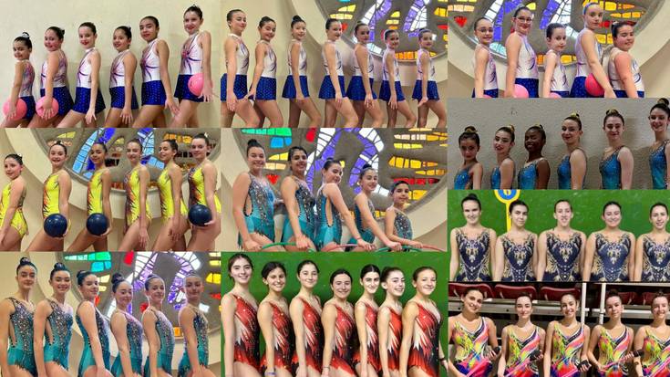 LOKEko gimnastak tapizera atera dira lehiatzera