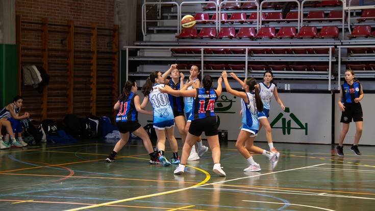 Ostadar Saskibaloia taldeek, ezin aurkaria gainditu