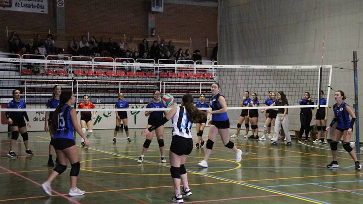 Ostadarreko Kadete Errendimendu taldeak, garaipena kopako bigarren hitzorduan