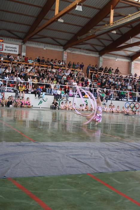 Gimnastak ederki eskolarteko txapelketan