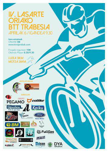Lasarte-Oriako IV. BTT trabesia igandean