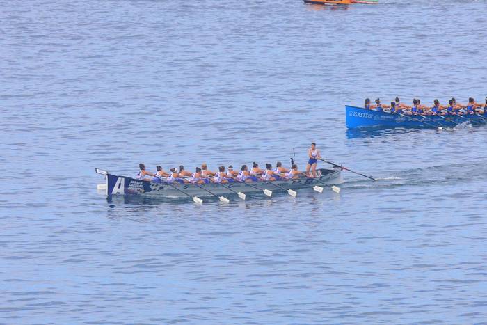 Donostia Arraun Lagunak-ek denbora onena Kontxako lehen jardunaldian