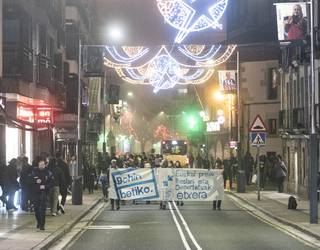 Lasarte-Oriako Sareren 'Behin betiko' manifestazioa