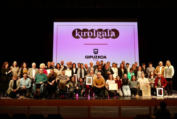 Herritarrak, Gipuzkoako Kirolgalan sarituak