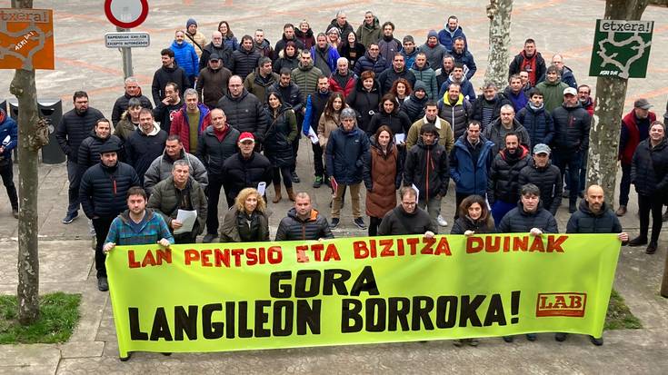 Eskualdeko lehen indarra izatetik "oso gertu" dagoela nabarmendu du LAB sindikatuak