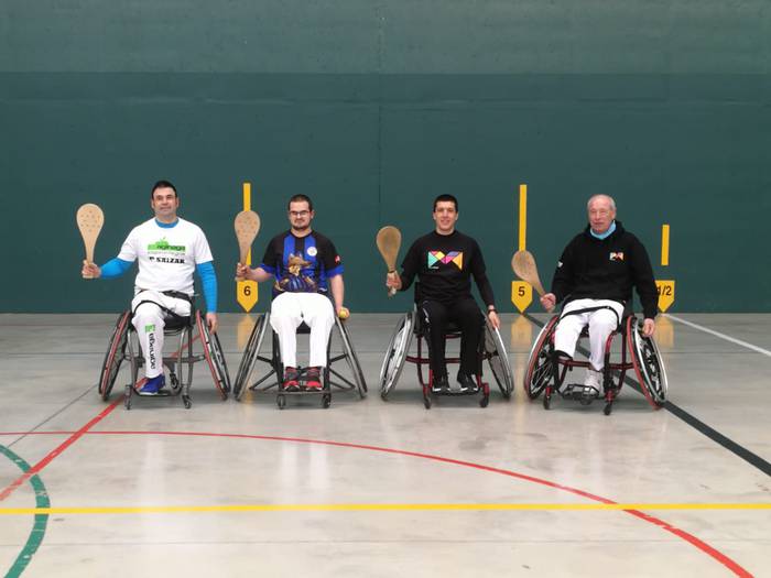 Ostadar Inklusiko euskal pilota atalak finalez betetako asteburua du