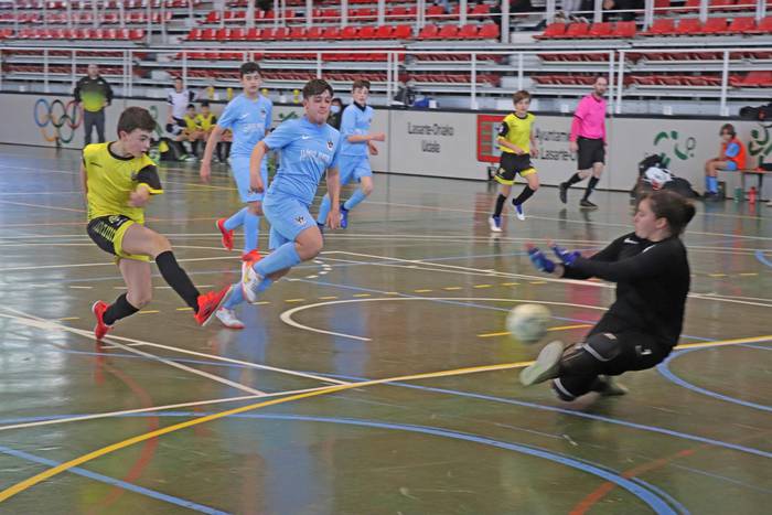 Infantil Mailako Eguzki taldeak erronka zaila izango du asteburuan