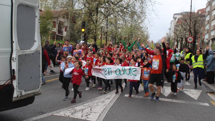 Korrika Txikiak giroa berotu du