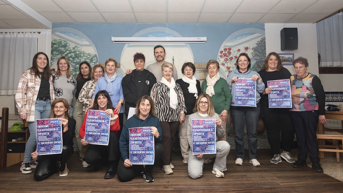 Emakume elkartekideak bigarrenez batuko dira apirilaren 25ean