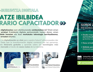 Beterri-Buruntza Digitala egitasmoak ETEentzako doako trebakuntza ibilbide pertsonalizatua jarriko du abian urtarriletik aurrera