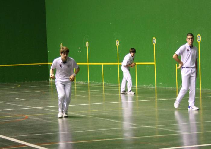 Axier Arteaga Diario Vasco txapelketako final-laurdenetan