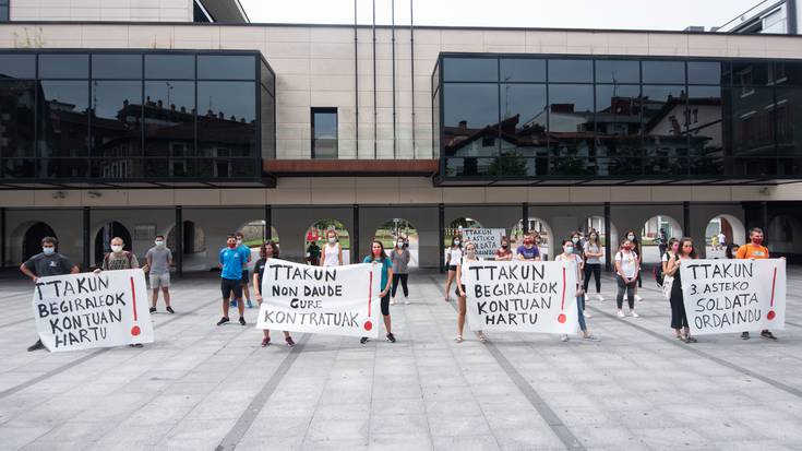 Ttakun KEren Udako Txokoetako begirale taldearen idatzia