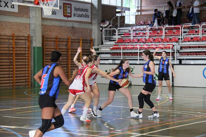 Euskal Ligako kadete taldeak garaipenarekin agur esan dio denboraldiari