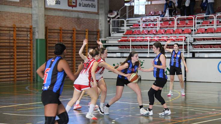 Euskal Ligako kadete taldeak garaipenarekin agur esan dio denboraldiari