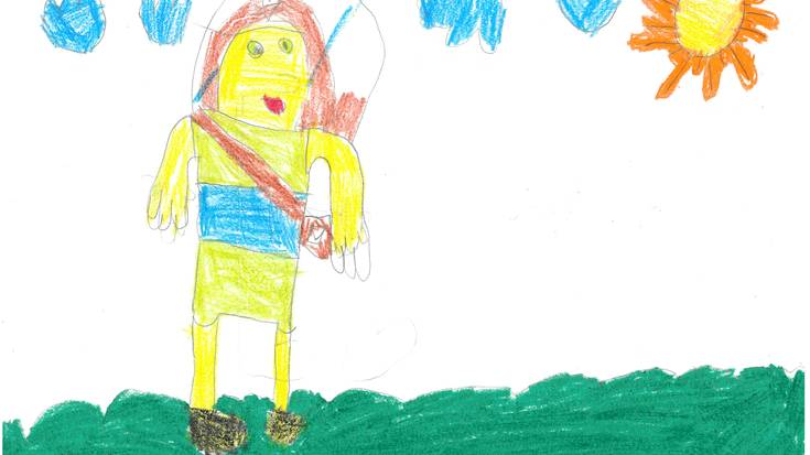 Garaikoetxea-Landaberri ikastetxeko haurren marrazkiak: LH 1A