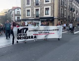 Lasarte-Oriako manifestazioaren bideo laburpena