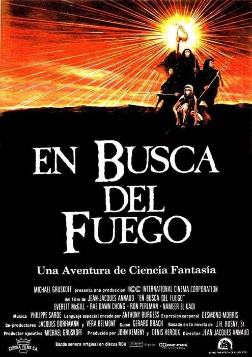 'En busca del fuego' filma