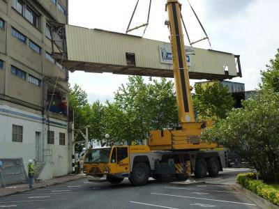 Buruntzaldeko Industrialdeko lanak aurrera doaz Michelingo eremuan