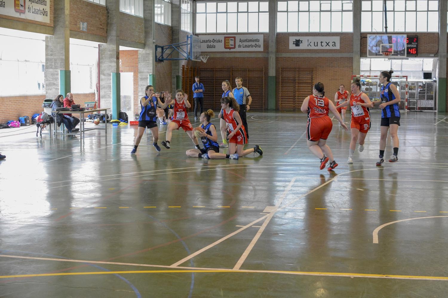 Finalerako bidetik kanpo geratu da Ostadar Saskibaloia