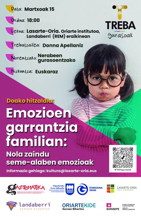 'Nola zaindu seme-alaben emozioak'