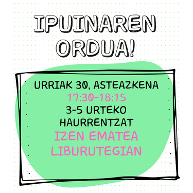 Ipuinaren ordua