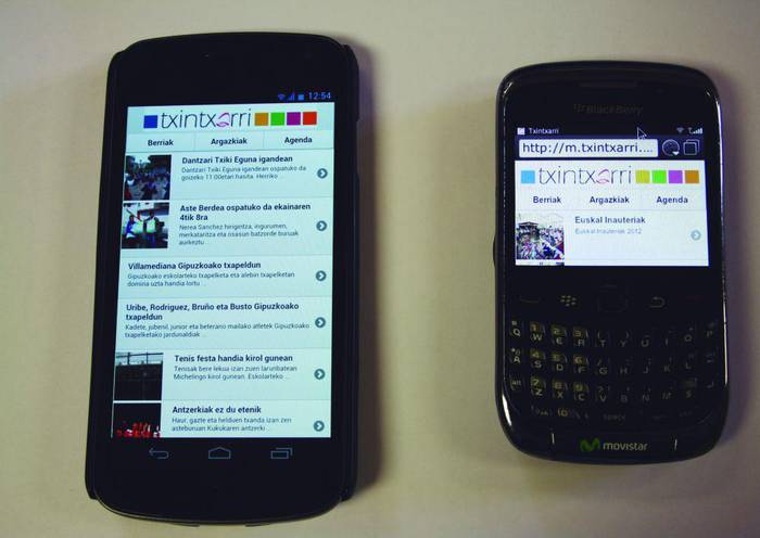 Txintxarri zure smartphonean!