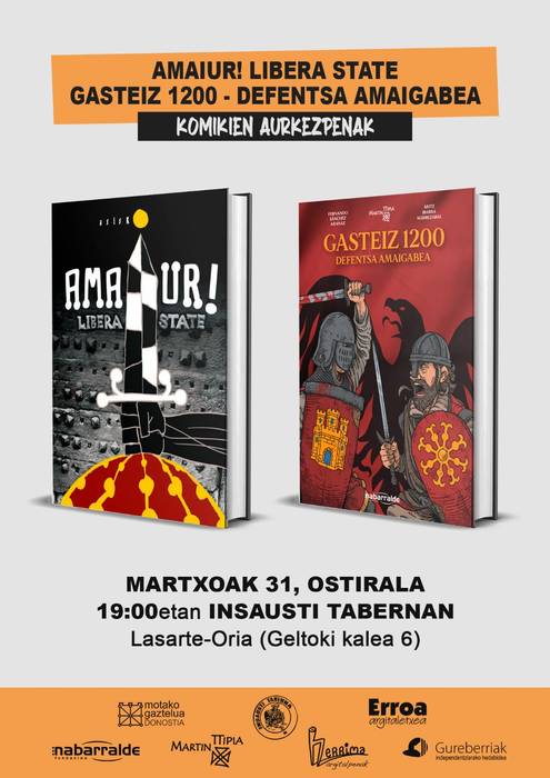 Komiki aurkezpenak Insausti tabernan