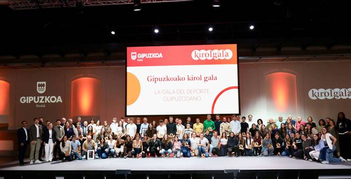 Chourraut eta Donostia Arraun Lagunak saritu ditu Aldundiak euren jardunarengatik