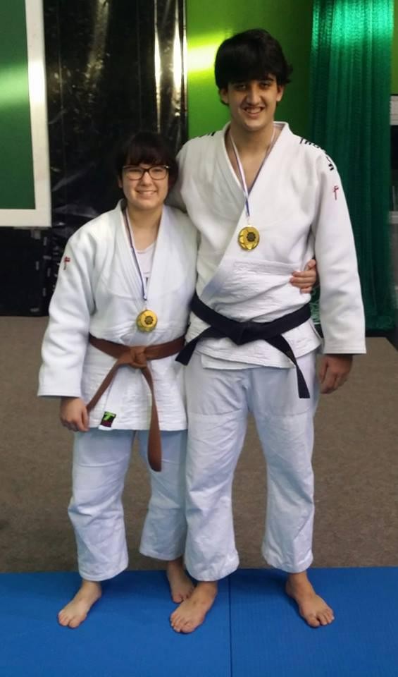Asteburu bikaina Almi Campos eta Eneko Eizagirre judokentzat