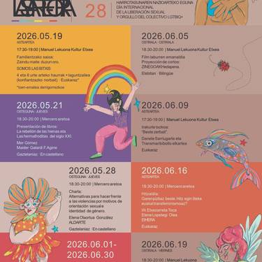 LGTBIQ+ egitaraua: familientzako saioa