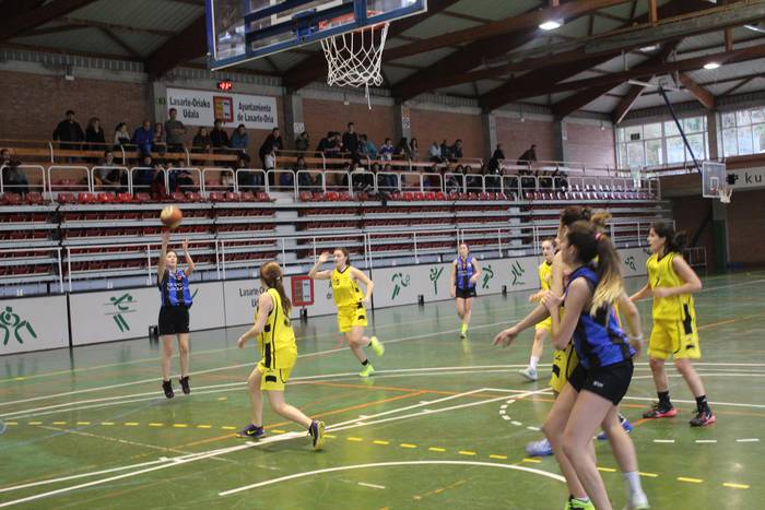 Juniorrak Euskal Ligako lider  