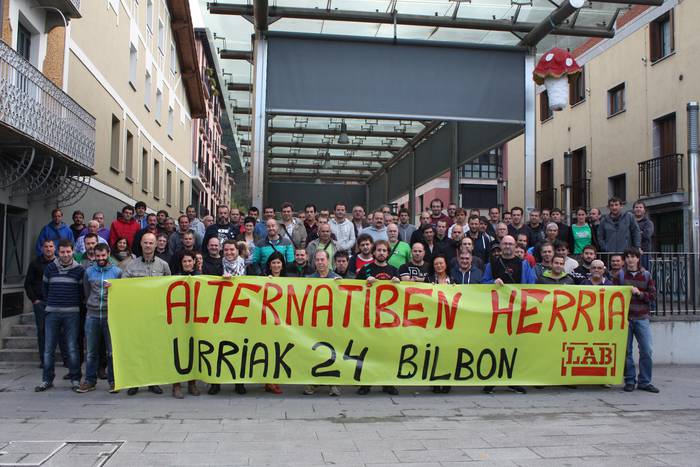 LABek "Alternatiben Herria" ekimenean parte hartzera dei egiten du
