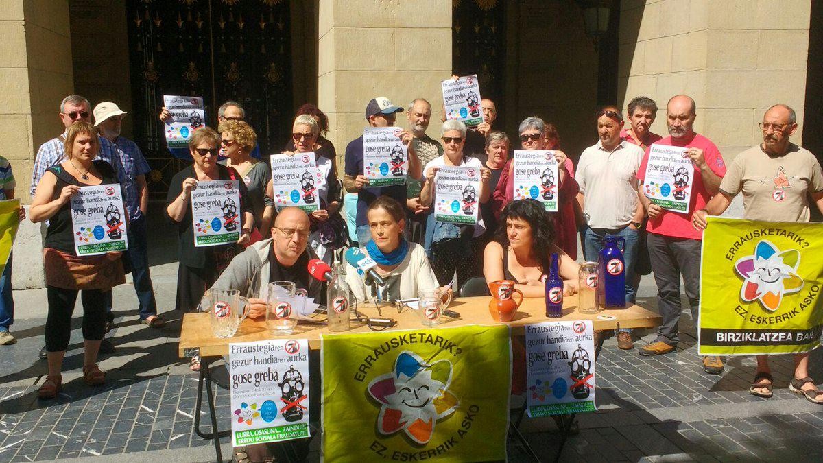 Astebeteko gose greba erraustegiaren kontra