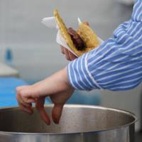 Euskal Jaia: talo postua, sagardo barrikotearekin