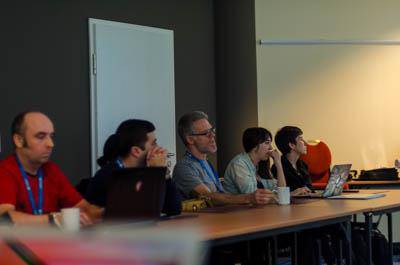 Lasarteoriatar bat Wikimedia konferentzian