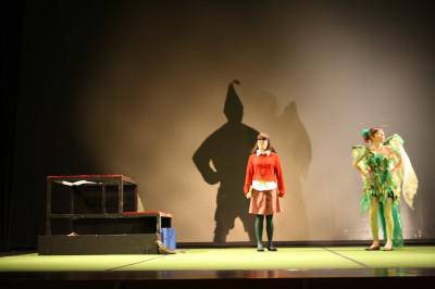 Kanpanila eta Peter Pan izan ziren kultur etxean