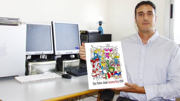 San Pedro Jaiak iragartzeko kartel bila ari da udala