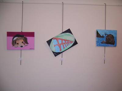 Marrazki eta pintura ikasleen erakusketa Kultur etxean