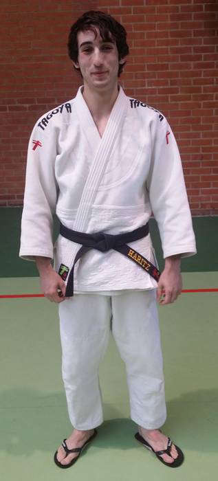 Haritz Urdangarin judoka, bosgarren sektorean
