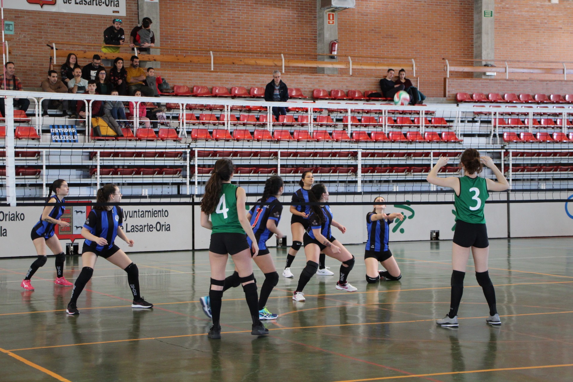 Ostadar Boleibol taldea, jokatzeko gogotsu