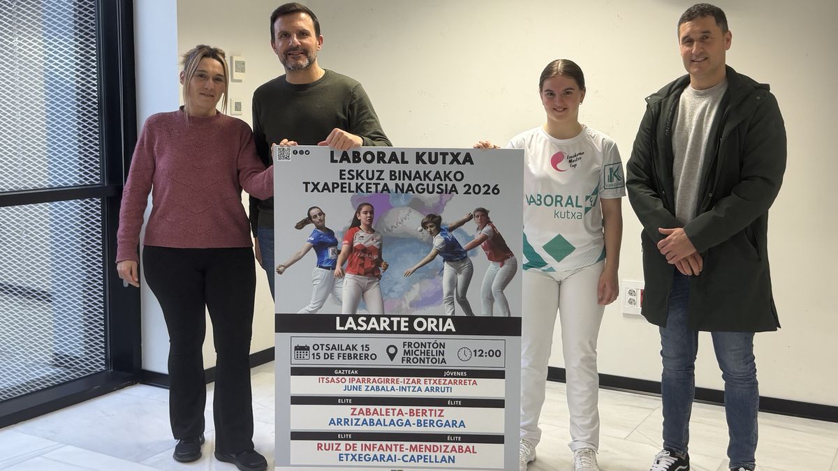 Emakumeen binakako txapelketako lehiak izango dira Lasarte-Orian
