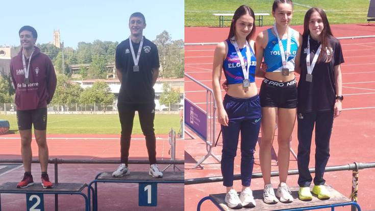 Lasarte-Oriako atletak, bikain aire libreko probetan