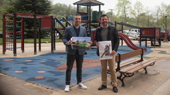 Juan XXIII plazako parkea osorik berrituko du udalak