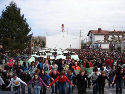 Flash Mob erraldoia Zubietan