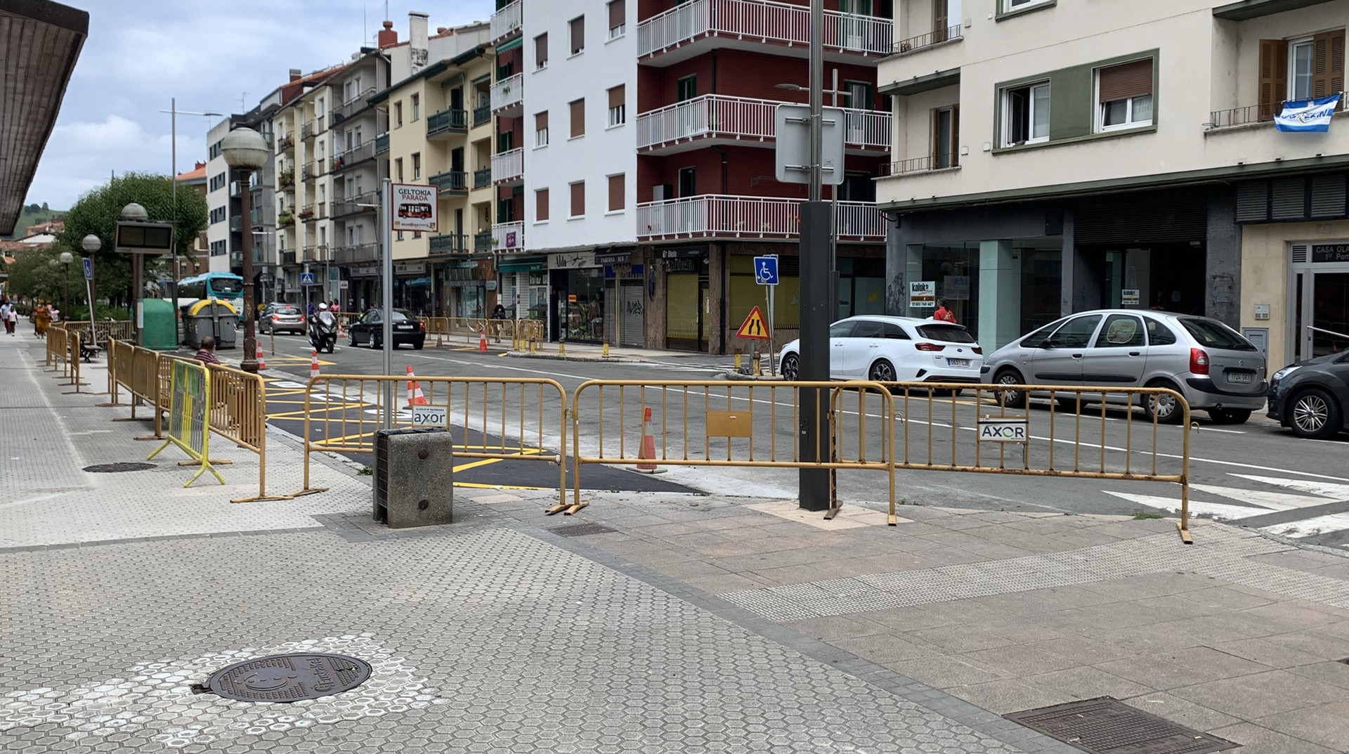 Herriko zenbait bazterbidetan lanak egiten ari da udala