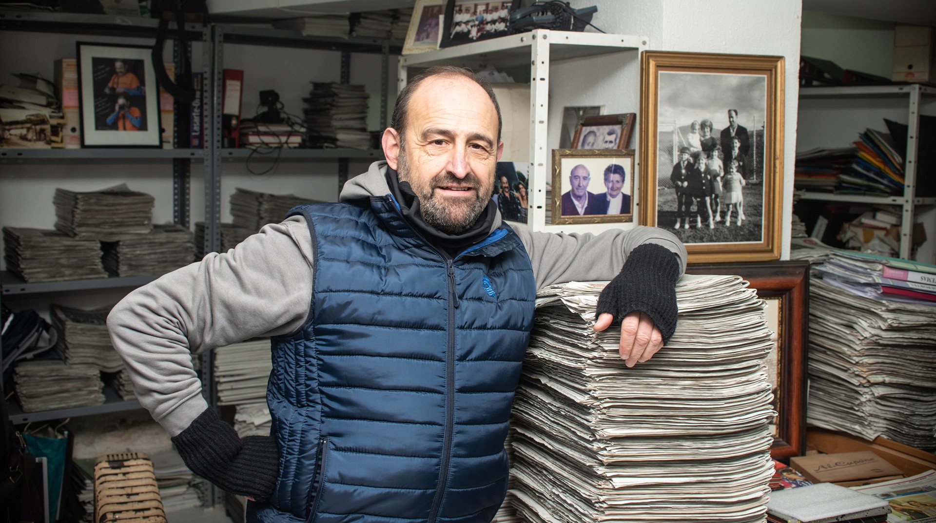Txema Valles: "Nire artxibo historikoa herritarren eskura jarri nahi dut"