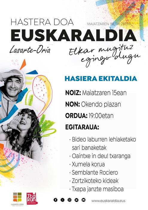 Euskaraldiaren hasiera ekitaldia