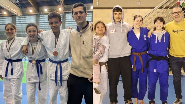 LOKEko judokek, bost domina Euskadiko txapelketetan