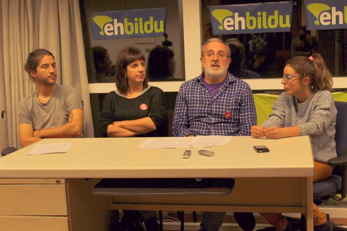 EHBilduk alkateak Somoto auzian izan duen jarrera salatu du