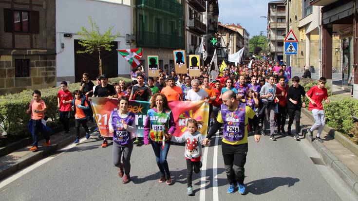 Amurriotik Donostiara egingo dute 22. Korrika, martxoaren 31tik apirilaren 10era